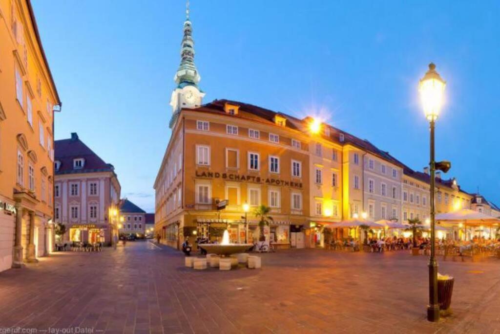 Moderne Innenstadtwohnung Klagenfurt 클라겐푸르트 외부 사진